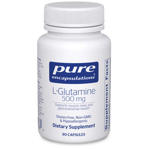 Pure Encapsulations L-Glutamine 500mg bottle