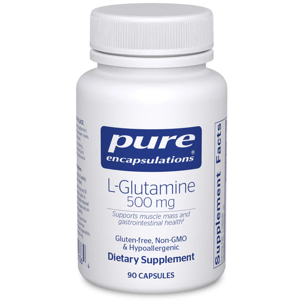 Pure Encapsulations L-Glutamine 500mg bottle