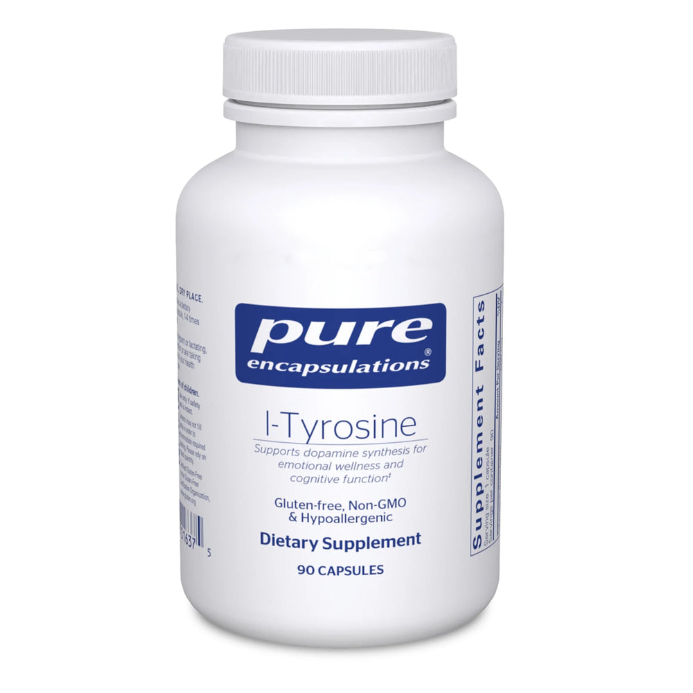Pure Encapsulations L-Tyrosine 500 mg bottle