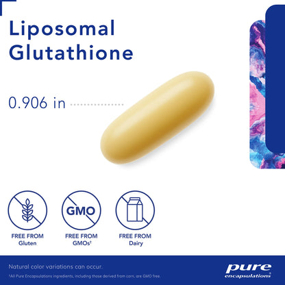 Pure Encapsulations Liposomal Glutathione for detoxification and antioidant defenses