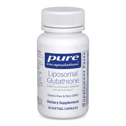 Pure Encapsulations Liposomal Glutathione for detoxification and antioidant defenses