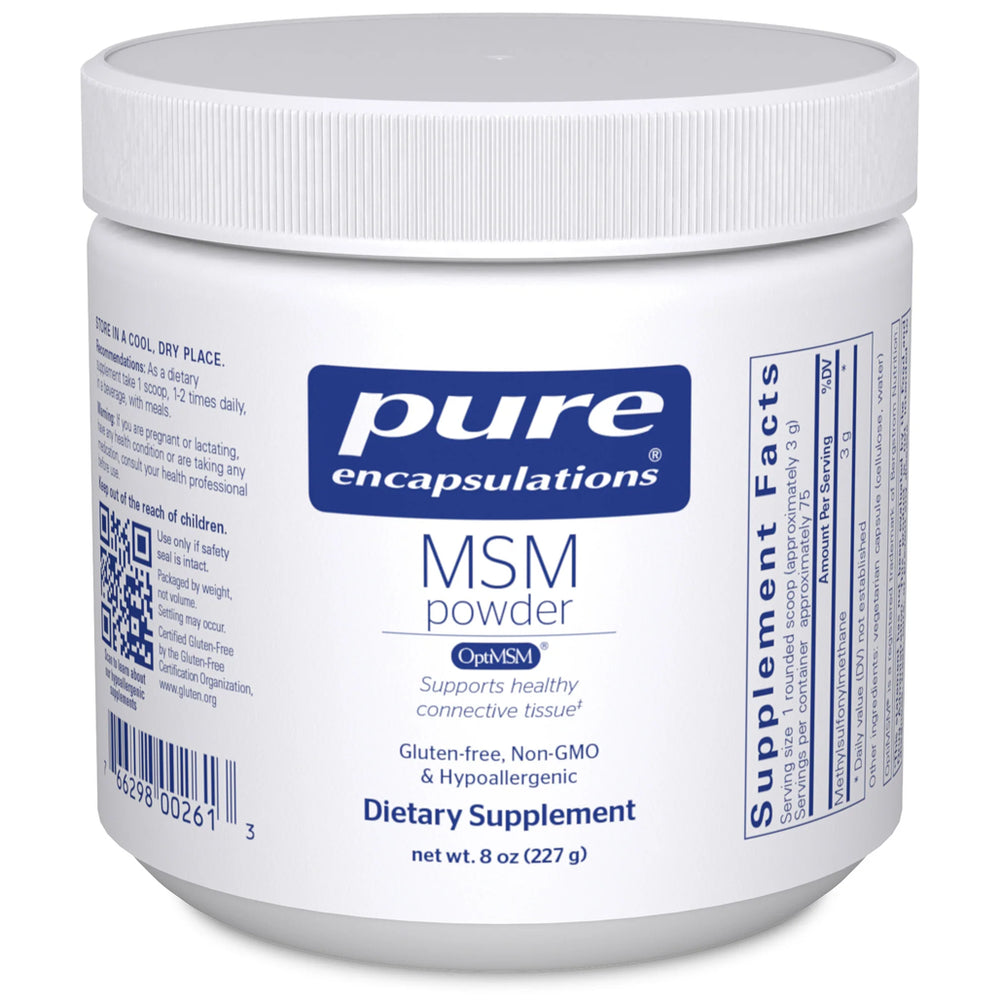 Pure Encapsulations MSM Powder bottle