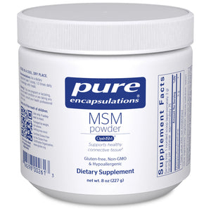 Pure Encapsulations MSM Powder bottle