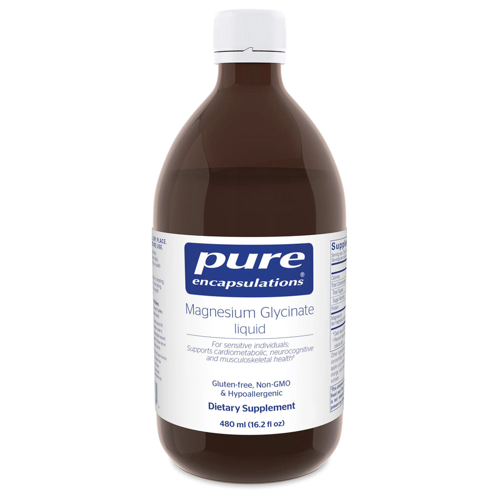 Pure Encapsulations Magnesium Glycinate liquid bottle