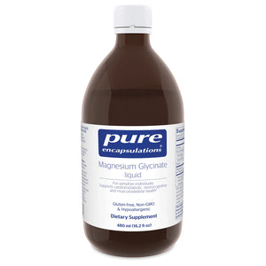 Pure Encapsulations Magnesium Glycinate liquid bottle