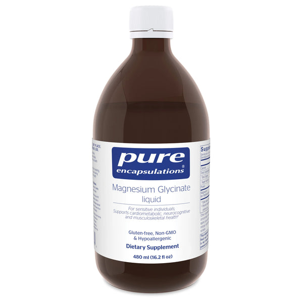 Pure Encapsulations Magnesium Glycinate liquid bottle