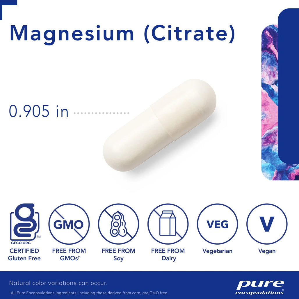 Magnesium citrate Pure Encapsulations
