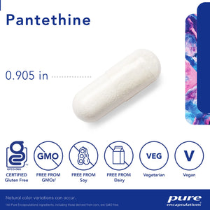 Pantethine for cholesterol health