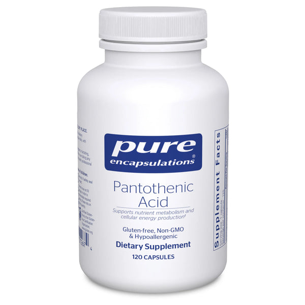 Pure Encapsulations Pantothenic Acid bottle