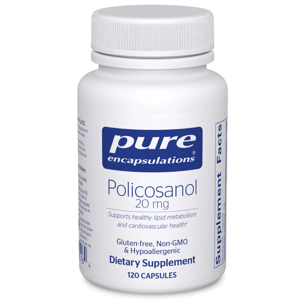 Pure Encapsulations Policosanol 20mg bottle