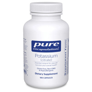 Pure Encapsulations Potassium Citrate 180 Capsules
