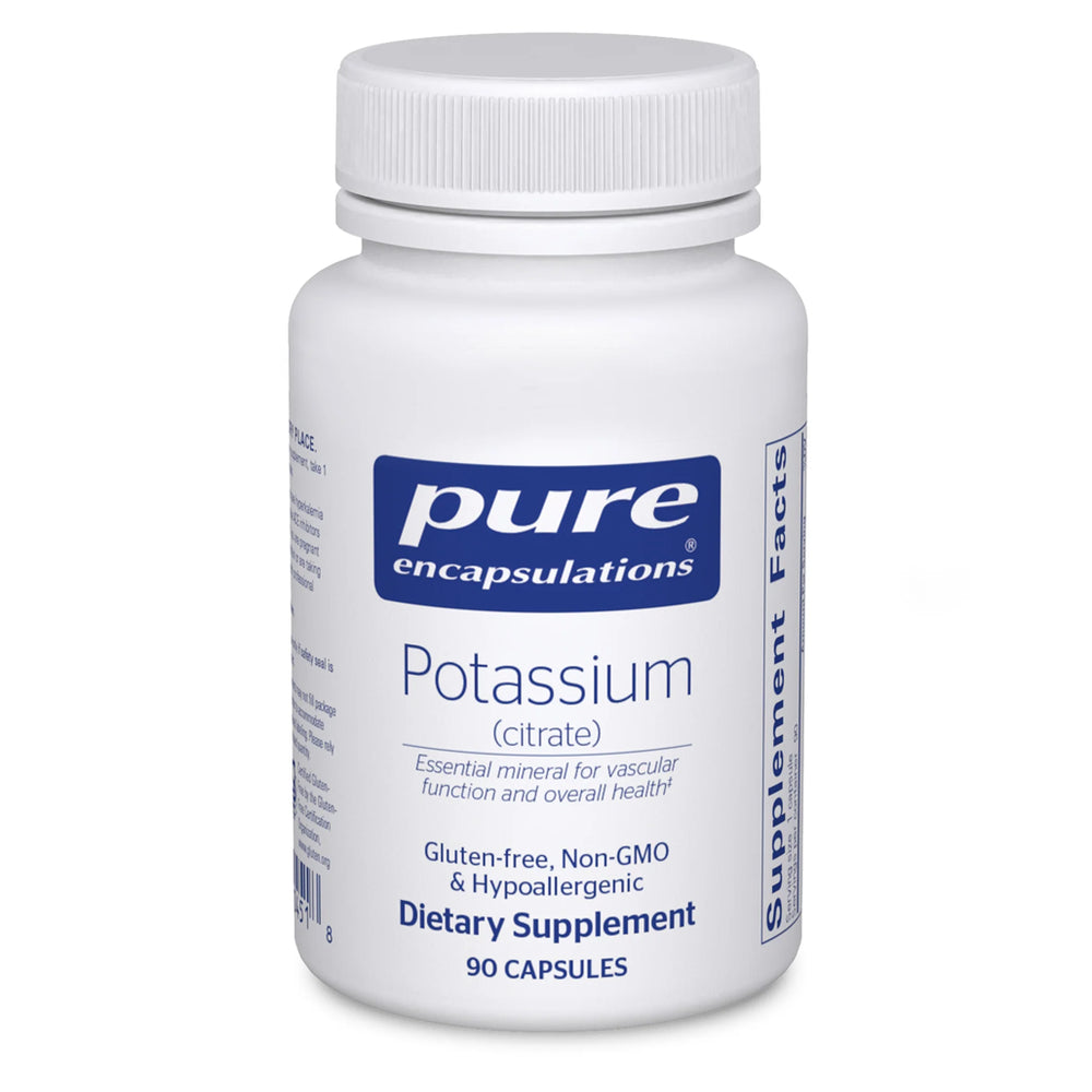 Pure Encapsulations Potassium Citrate 90 Capsules