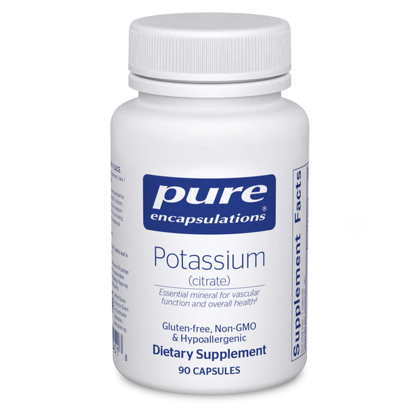 Pure Encapsulations Potassium Citrate 90 Capsules