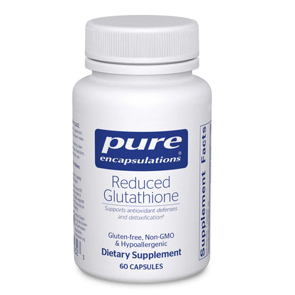 Pure Encapsulations Reduced Glutathione 60 Capsules