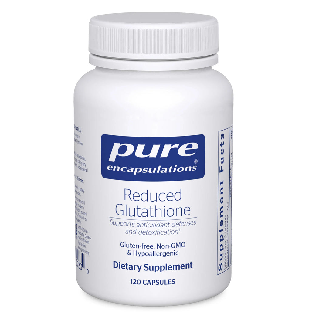 Pure Encapsulations Reduced Glutathione 120 Capsules