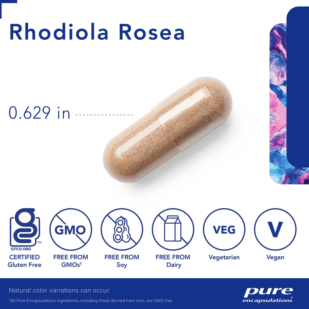 Pure Encapsulations Rhodiola Rosea supplement