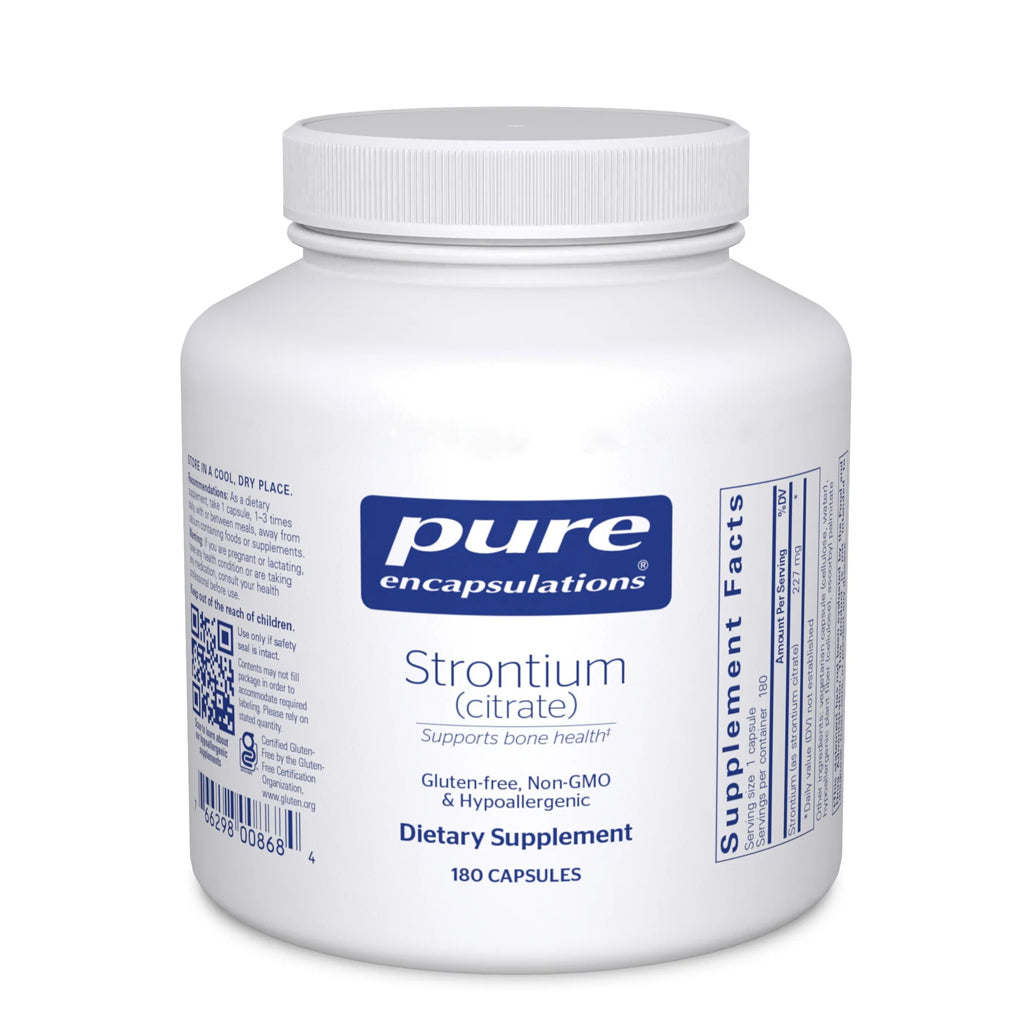 Pure Encapsulations Strontium 227 mg 180 Capsules