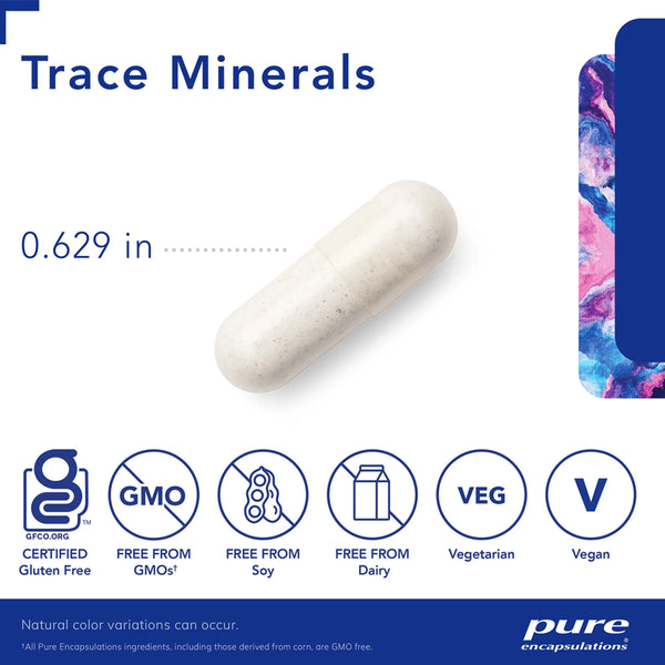 Pure Encapsulations Trace Minerals supplement