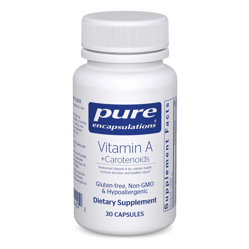 Pure Encapsulations Vitamin A + Carotenoids bottle