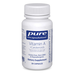 Pure Encapsulations Vitamin A + Carotenoids bottle