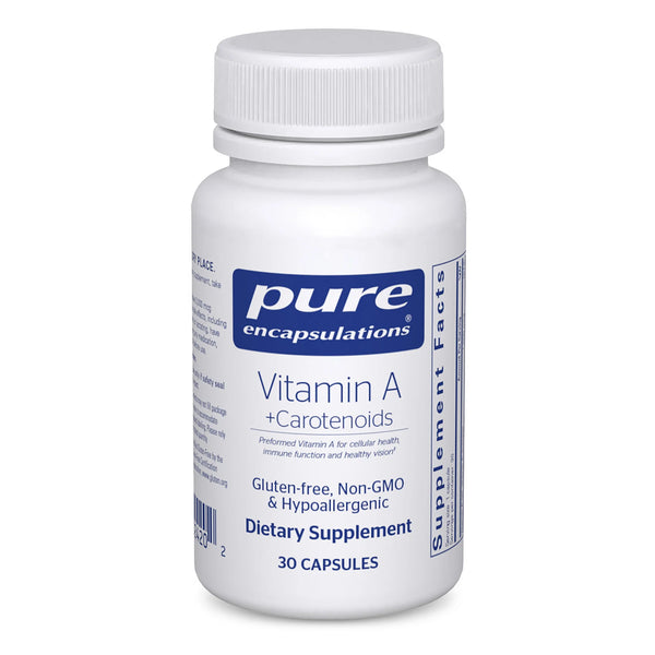 Pure Encapsulations Vitamin A + Carotenoids bottle