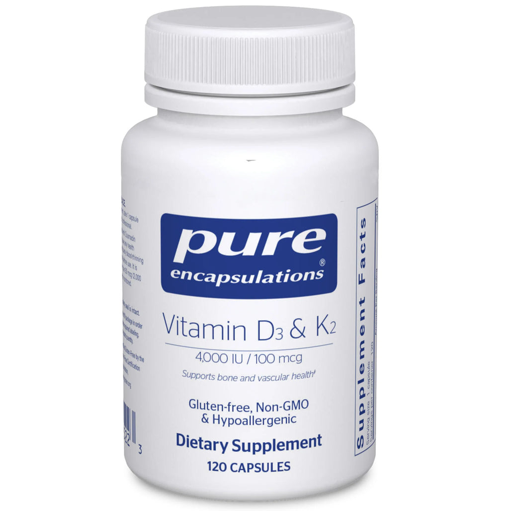 Vitamin D3 & K2 Pure Encapsulations