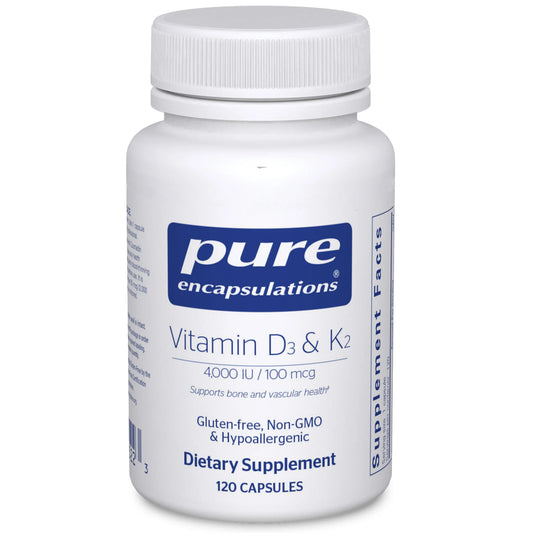 Pure Encapsulations Vitamin D3 & K2 bottle