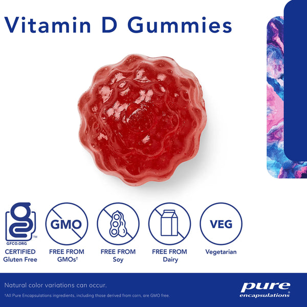 Pure Encapsulations Vitamin D gummies