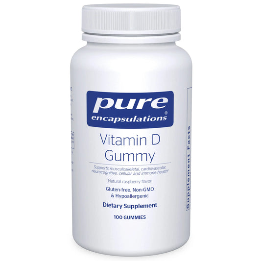 Pure Encapsulations Vitamin D gummies bottle