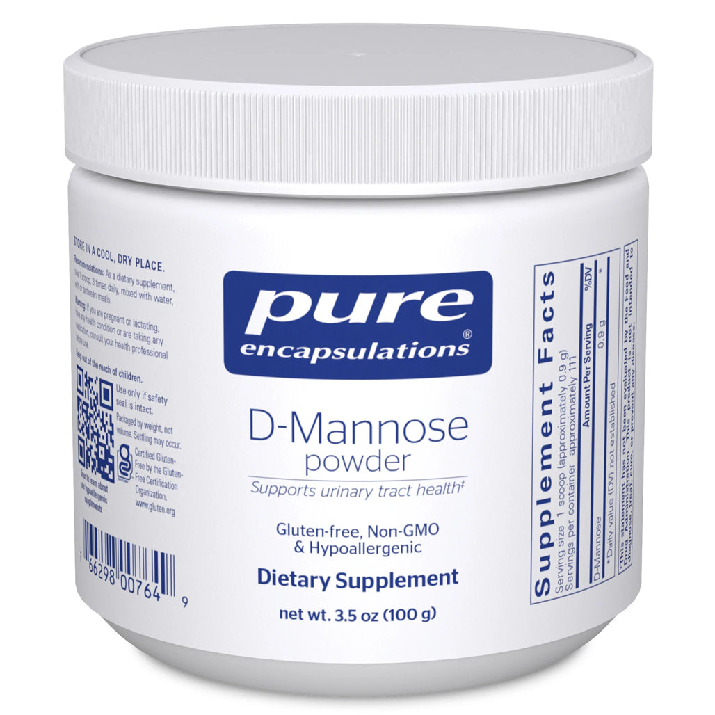 Pure Encapsulations d-Mannose Powder 3.5oz