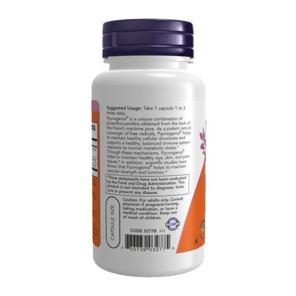 Pycnogenol 60 mg NOW
