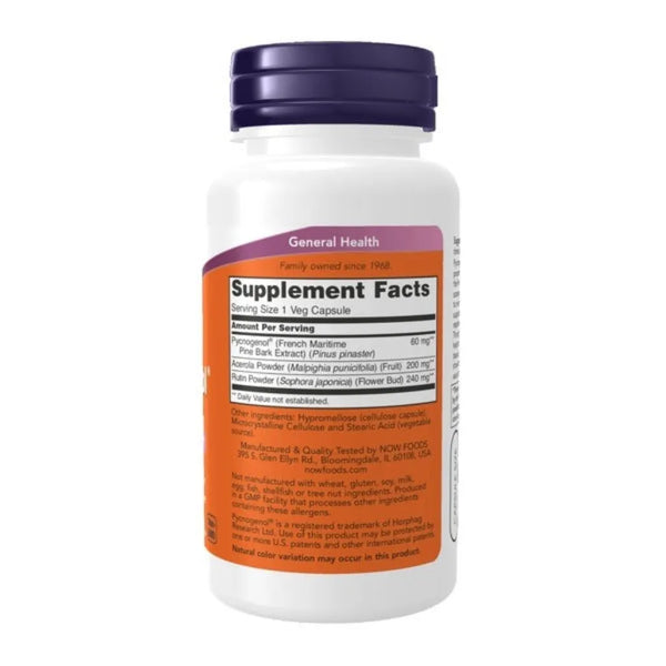 Pycnogenol 60 mg NOW