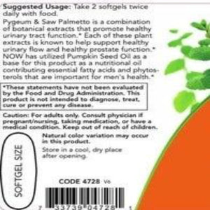 Pygeum & Saw Palmetto