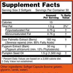 Pygeum & Saw Palmetto