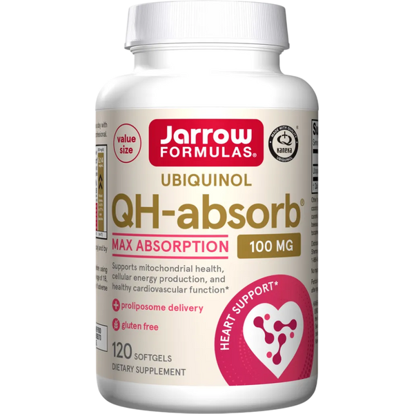 Jarrow-Formulas-Ubiquinol-QH-Absorb-100-mg