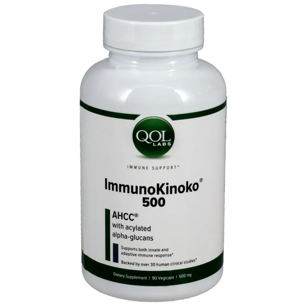 ImmunoKinoko AHCC 500 mg 90 vcaps QOL Labs