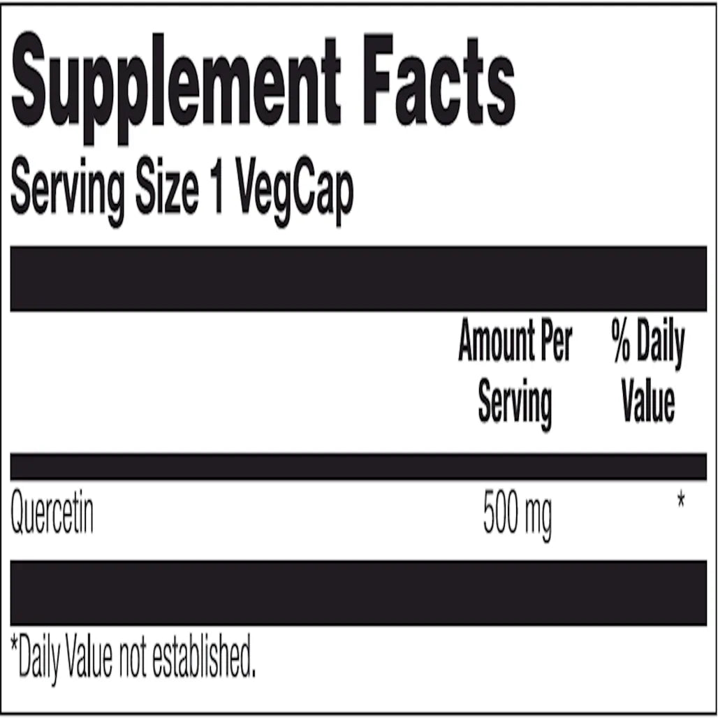 Quercetin 500 mg Solaray