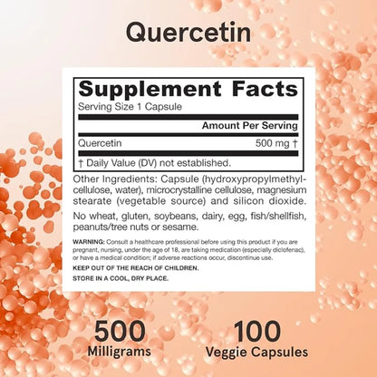 Quercetin 500 mg by Jarrow Formulas at Nutriessential.com