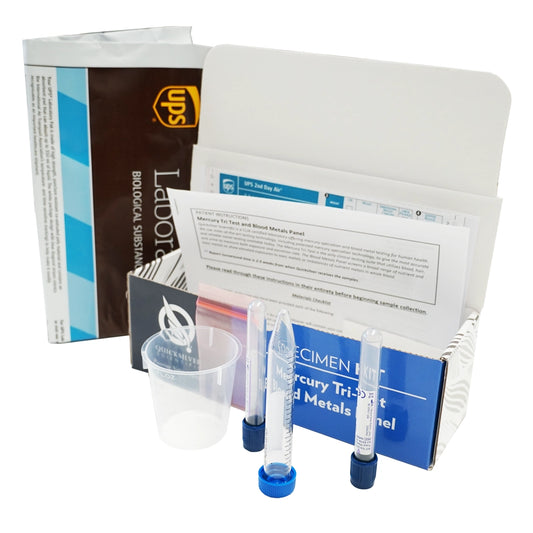 Combination Mercury Tri-Test and Blood Metals Panel