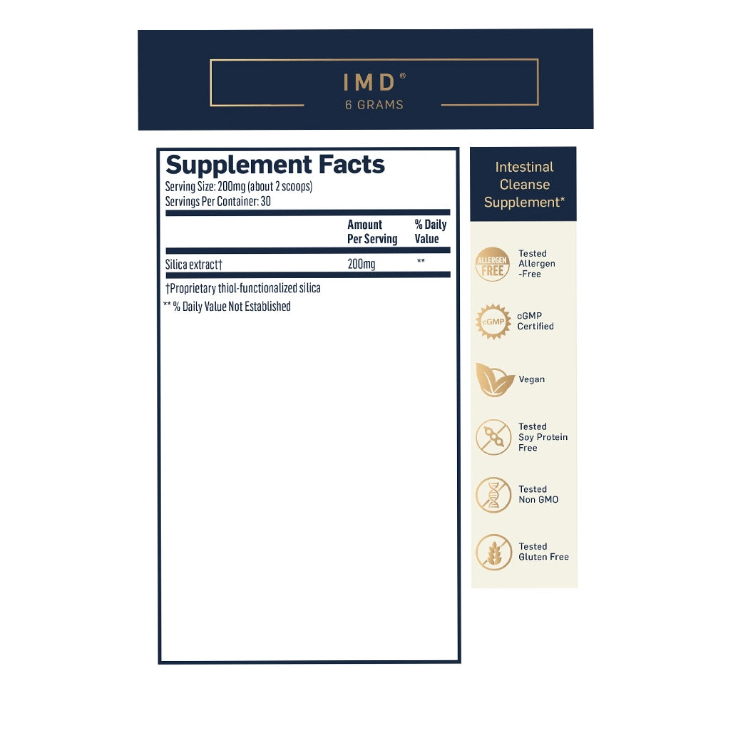 QuickSilver Scientific IMD Intestinal Cleanse Powder - Supplement Ingredients