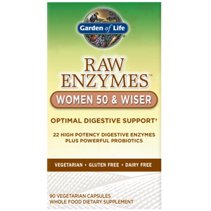 RAW Enzymes Women 50 & Wiser Garden of life