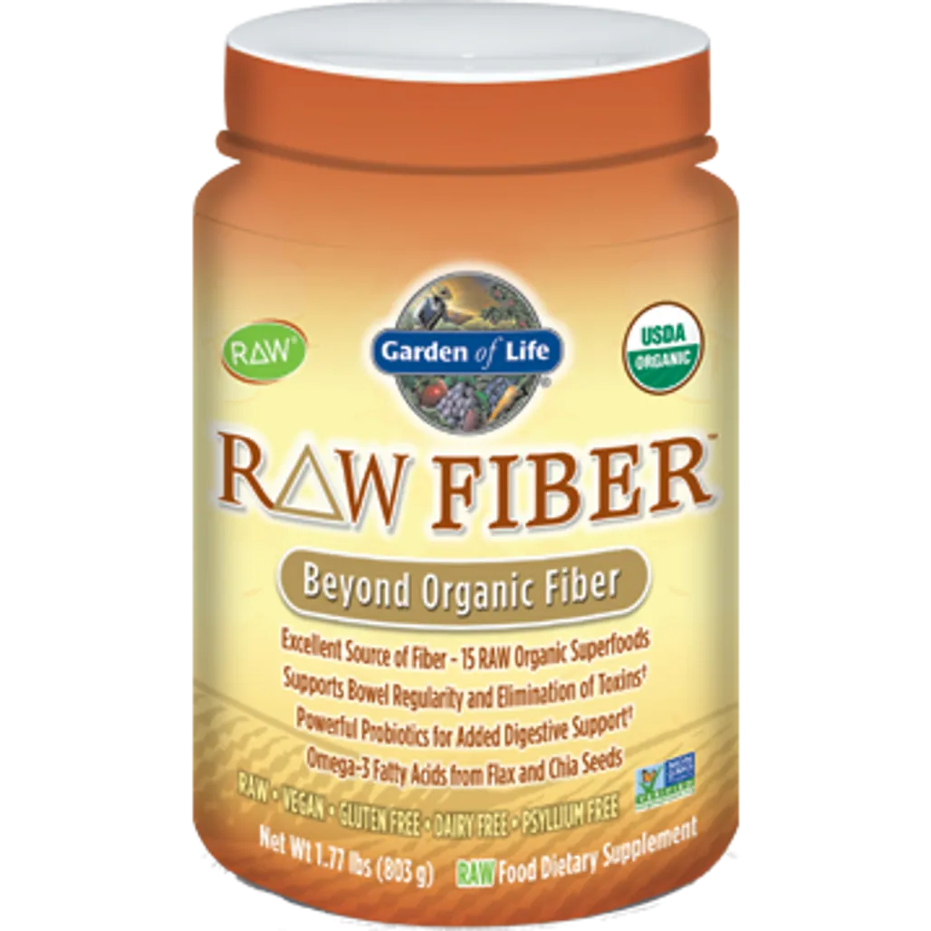 RAW Organic Fiber by Garden of life at Nutriessential.com