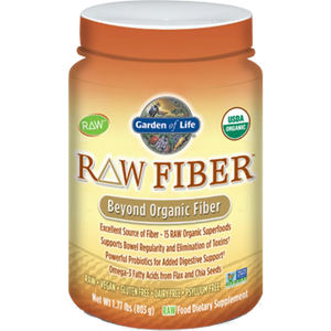 RAW Organic Fiber by Garden of life at Nutriessential.com