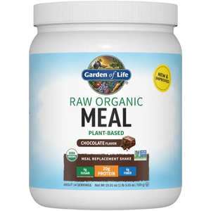 RAW Organic Meal Chocolate 28 servings Garden of life