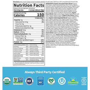 RAW Organic Meal Garden of life