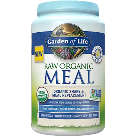 RAW Organic Meal Vanilla 28 servings Garden of life