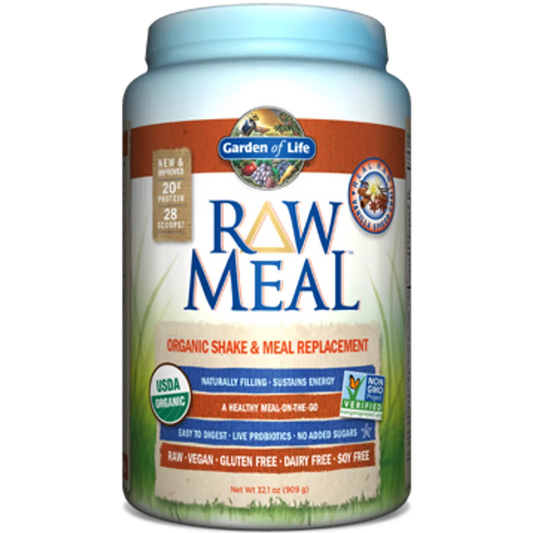 RAW Organic Meal Vanilla Spiced Chai 32 oz Garden of life