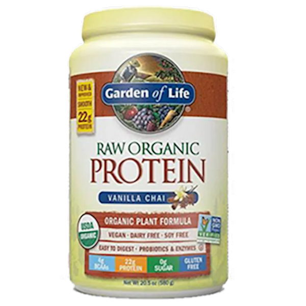RAW Organic Protein - Vanilla Chai Garden of life
