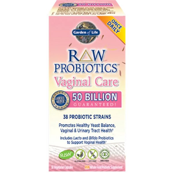 RAW Probiotics Vaginal Care Garden of life