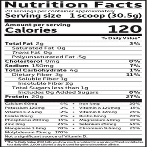 Raw Organic Protein and Greens Chocolate Powder